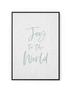 Joy to the World | Framed Canvas-CANVAS-You can shop wall art online with Olive et Oriel for everything from abstract art to fun kids wall art. Our beautiful modern art prints and canvas art are available from large canvas prints to wall art paintings and our proudly Australian artwork collection offers only the highest quality framed large wall art and canvas art Australia - You can buy fashion photography prints or Hampton print posters and paintings on canvas from Olive et Oriel and have them