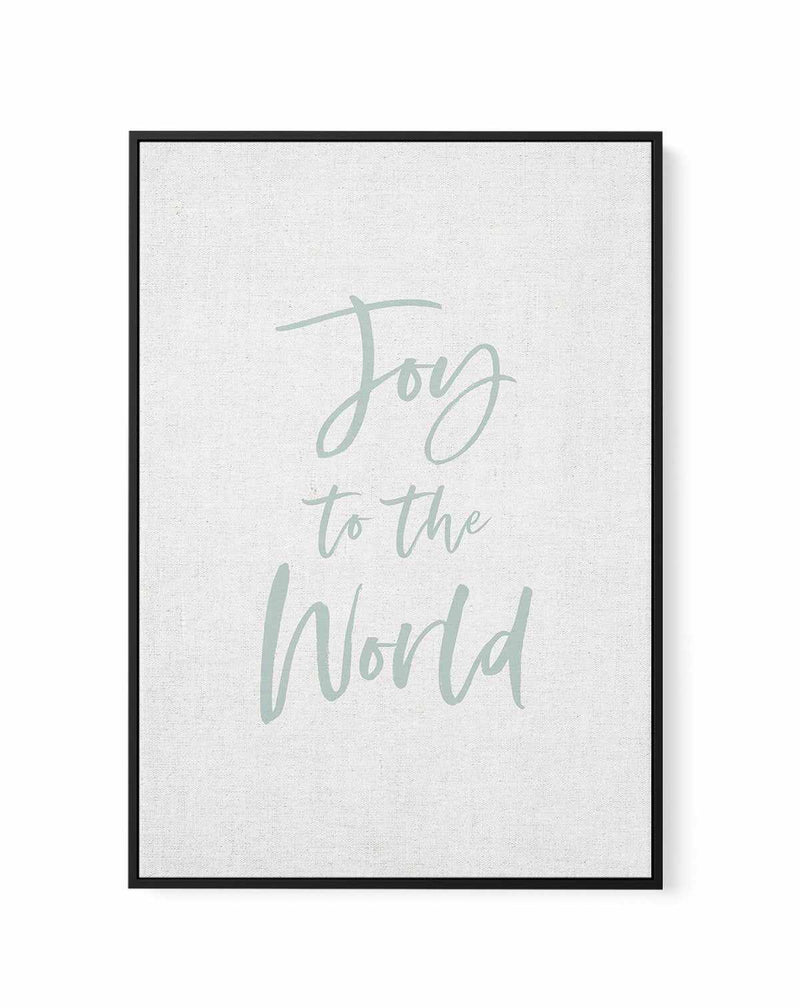 Joy to the World | Framed Canvas-CANVAS-You can shop wall art online with Olive et Oriel for everything from abstract art to fun kids wall art. Our beautiful modern art prints and canvas art are available from large canvas prints to wall art paintings and our proudly Australian artwork collection offers only the highest quality framed large wall art and canvas art Australia - You can buy fashion photography prints or Hampton print posters and paintings on canvas from Olive et Oriel and have them