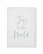 Joy to the World | Framed Canvas-CANVAS-You can shop wall art online with Olive et Oriel for everything from abstract art to fun kids wall art. Our beautiful modern art prints and canvas art are available from large canvas prints to wall art paintings and our proudly Australian artwork collection offers only the highest quality framed large wall art and canvas art Australia - You can buy fashion photography prints or Hampton print posters and paintings on canvas from Olive et Oriel and have them