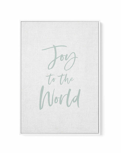 Joy to the World | Framed Canvas-CANVAS-You can shop wall art online with Olive et Oriel for everything from abstract art to fun kids wall art. Our beautiful modern art prints and canvas art are available from large canvas prints to wall art paintings and our proudly Australian artwork collection offers only the highest quality framed large wall art and canvas art Australia - You can buy fashion photography prints or Hampton print posters and paintings on canvas from Olive et Oriel and have them