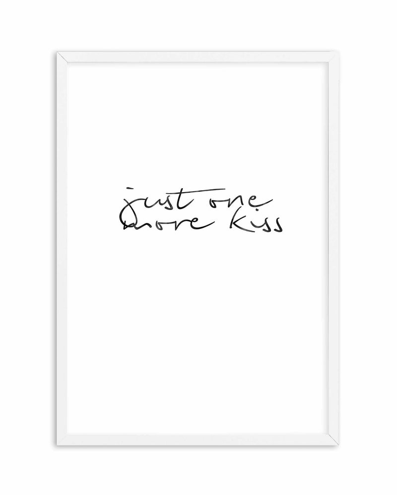 Just One More Kiss | PT Art Print-PRINT-Olive et Oriel-Olive et Oriel-A5 | 5.8" x 8.3" | 14.8 x 21cm-White-With White Border-Buy-Australian-Art-Prints-Online-with-Olive-et-Oriel-Your-Artwork-Specialists-Austrailia-Decorate-With-Coastal-Photo-Wall-Art-Prints-From-Our-Beach-House-Artwork-Collection-Fine-Poster-and-Framed-Artwork