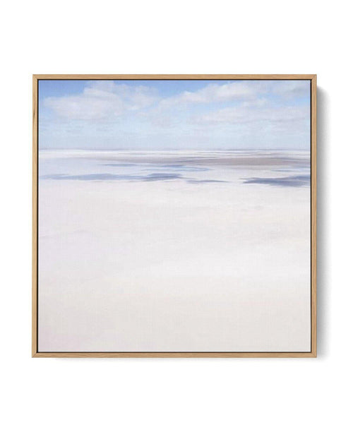 Kati Thanda-Lake Eyre No X SQ | Framed Canvas-CANVAS-You can shop wall art online with Olive et Oriel for everything from abstract art to fun kids wall art. Our beautiful modern art prints and canvas art are available from large canvas prints to wall art paintings and our proudly Australian artwork collection offers only the highest quality framed large wall art and canvas art Australia - You can buy fashion photography prints or Hampton print posters and paintings on canvas from Olive et Oriel 