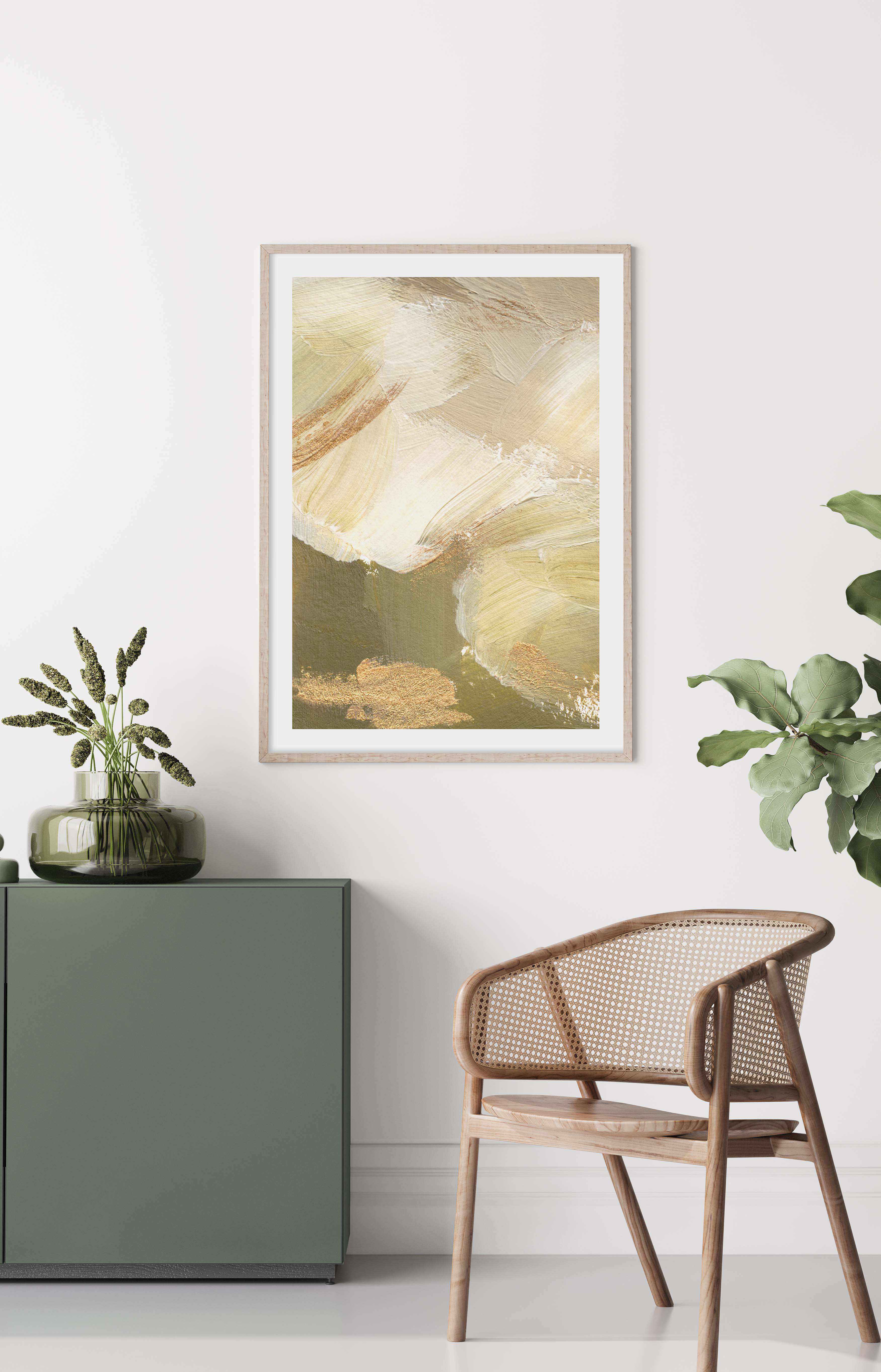 Khaki Luxe II Art Print-PRINT-Olive et Oriel-Olive et Oriel-Buy-Australian-Art-Prints-Online-with-Olive-et-Oriel-Your-Artwork-Specialists-Austrailia-Decorate-With-Coastal-Photo-Wall-Art-Prints-From-Our-Beach-House-Artwork-Collection-Fine-Poster-and-Framed-Artwork