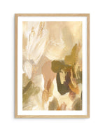Khaki Luxe III Art Print-PRINT-Olive et Oriel-Olive et Oriel-A4 | 8.3" x 11.7" | 21 x 29.7cm-Oak-With White Border-Buy-Australian-Art-Prints-Online-with-Olive-et-Oriel-Your-Artwork-Specialists-Austrailia-Decorate-With-Coastal-Photo-Wall-Art-Prints-From-Our-Beach-House-Artwork-Collection-Fine-Poster-and-Framed-Artwork