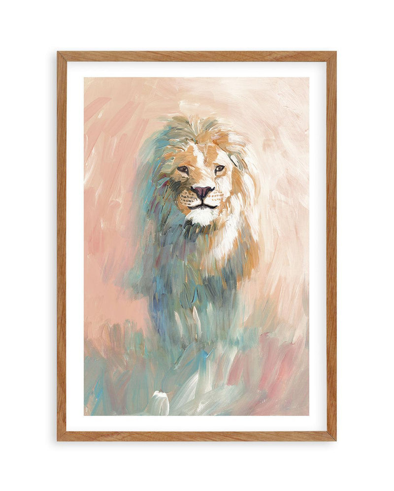 King of the Jungle Art Print-PRINT-Olive et Oriel-PI Creative Contract 2-50x70 cm | 19.6" x 27.5"-Walnut-With White Border-Buy-Australian-Art-Prints-Online-with-Olive-et-Oriel-Your-Artwork-Specialists-Austrailia-Decorate-With-Coastal-Photo-Wall-Art-Prints-From-Our-Beach-House-Artwork-Collection-Fine-Poster-and-Framed-Artwork