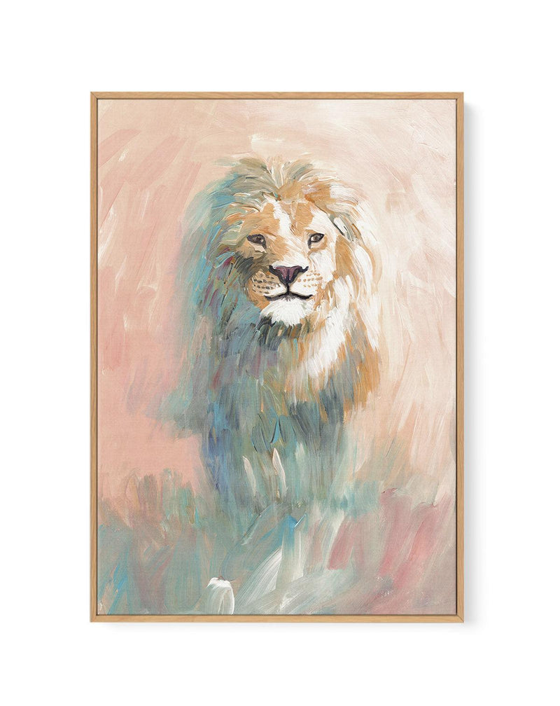 King of the Jungle | Framed Canvas-CANVAS-You can shop wall art online with Olive et Oriel for everything from abstract art to fun kids wall art. Our beautiful modern art prints and canvas art are available from large canvas prints to wall art paintings and our proudly Australian artwork collection offers only the highest quality framed large wall art and canvas art Australia - You can buy fashion photography prints or Hampton print posters and paintings on canvas from Olive et Oriel and have th