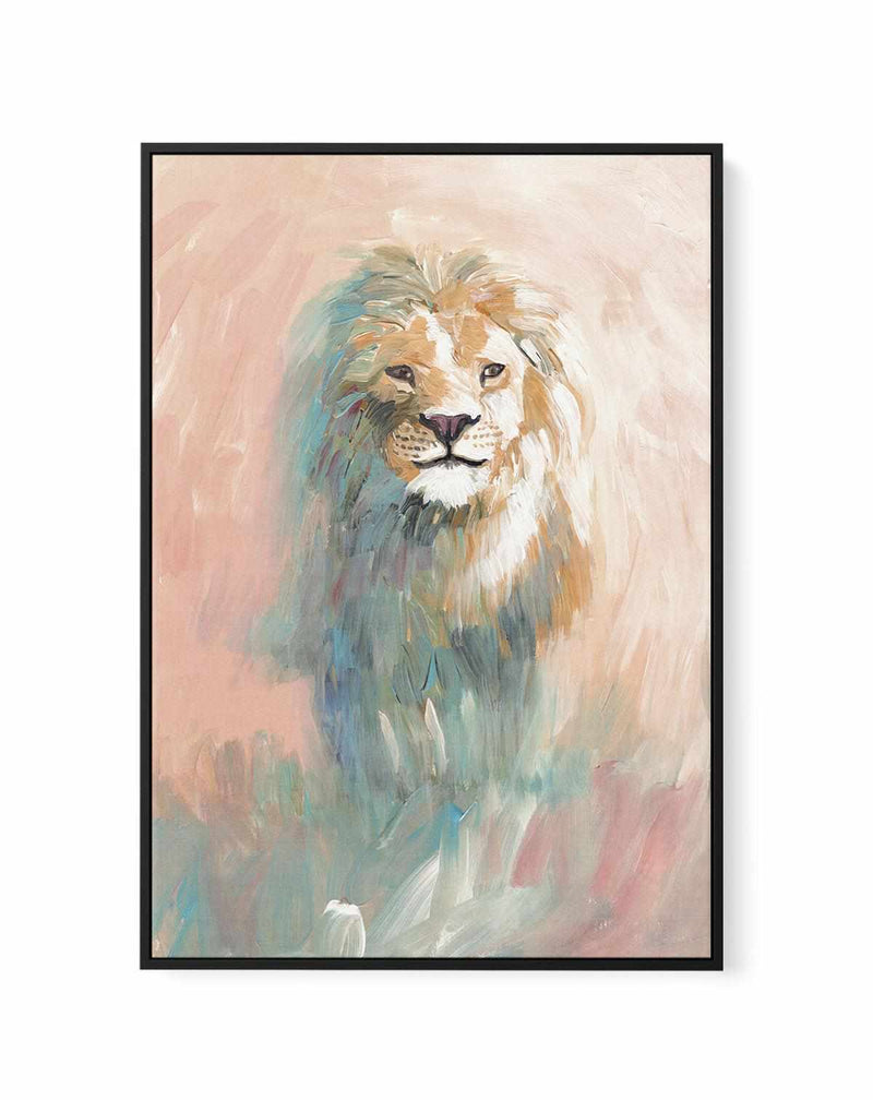 King of the Jungle | Framed Canvas Art Print