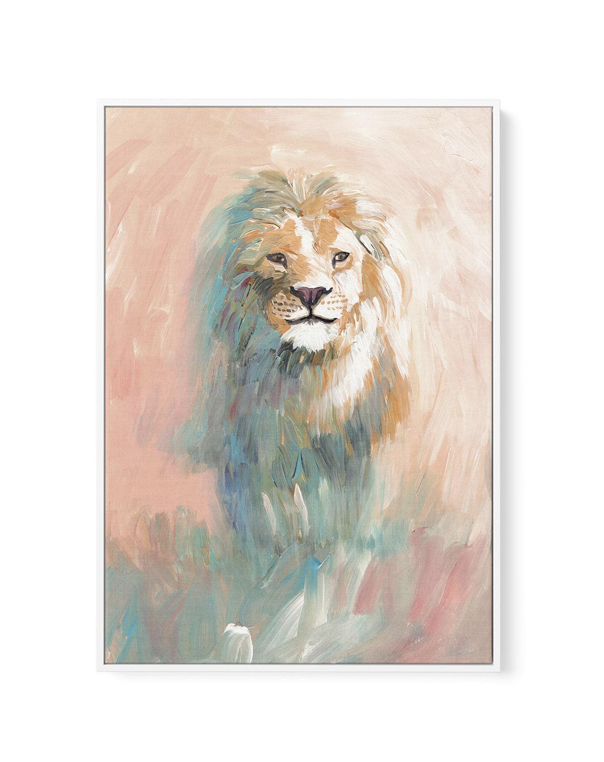 King of the Jungle | Framed Canvas-CANVAS-You can shop wall art online with Olive et Oriel for everything from abstract art to fun kids wall art. Our beautiful modern art prints and canvas art are available from large canvas prints to wall art paintings and our proudly Australian artwork collection offers only the highest quality framed large wall art and canvas art Australia - You can buy fashion photography prints or Hampton print posters and paintings on canvas from Olive et Oriel and have th