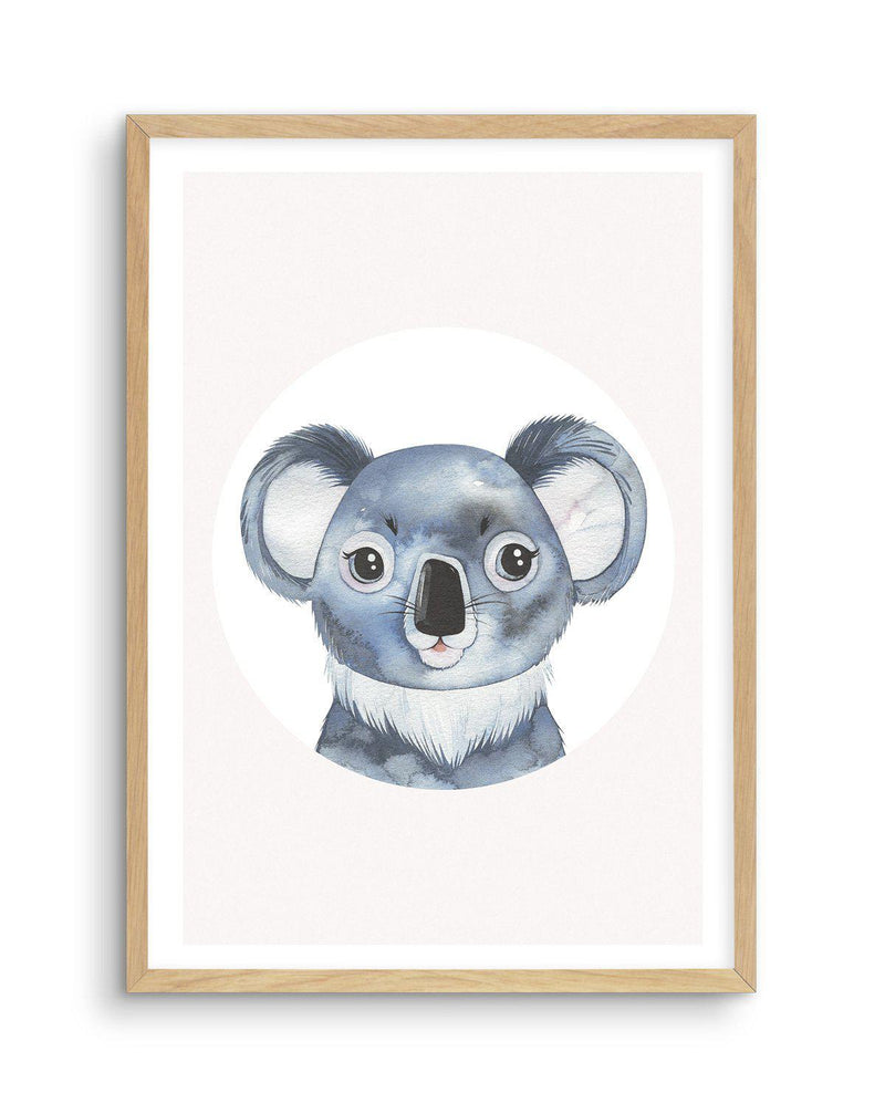 SHOP Illustrated Koala Children's Bedroom Art Print in Simple Colour –  Olive et Oriel