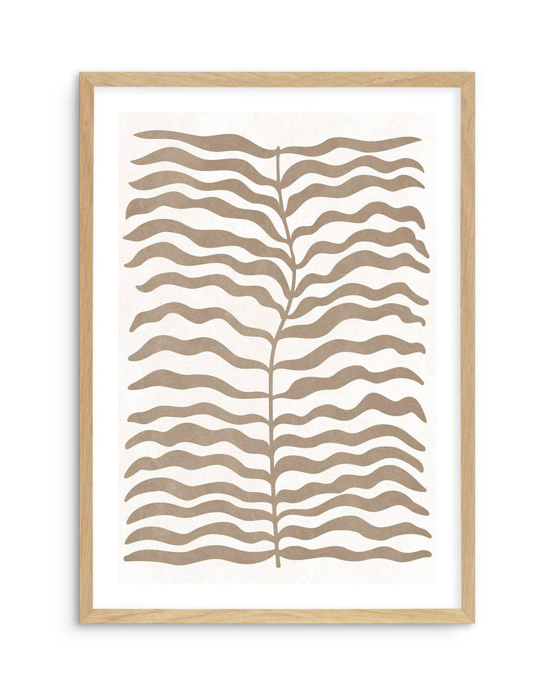 La Mer I in Bronze Art Print-PRINT-Olive et Oriel-Olive et Oriel-A5 | 5.8" x 8.3" | 14.8 x 21cm-Oak-With White Border-Buy-Australian-Art-Prints-Online-with-Olive-et-Oriel-Your-Artwork-Specialists-Austrailia-Decorate-With-Coastal-Photo-Wall-Art-Prints-From-Our-Beach-House-Artwork-Collection-Fine-Poster-and-Framed-Artwork