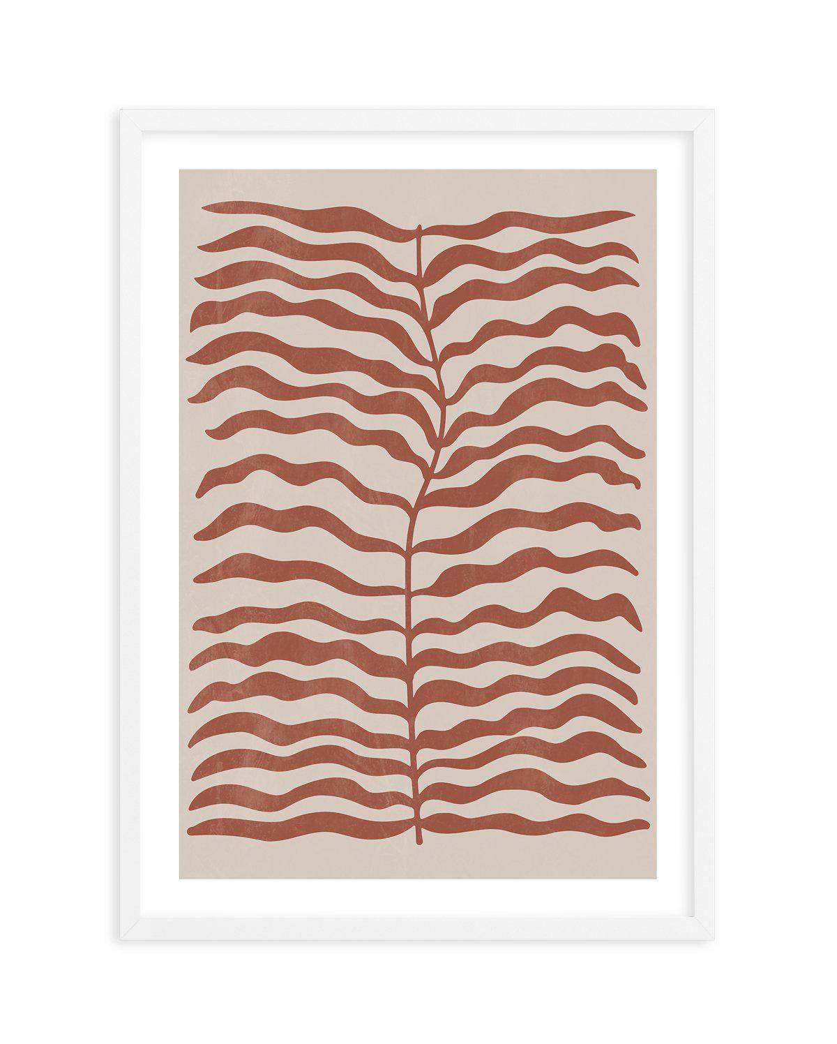 La Mer I in Red Earth Art Print-PRINT-Olive et Oriel-Olive et Oriel-A5 | 5.8" x 8.3" | 14.8 x 21cm-White-With White Border-Buy-Australian-Art-Prints-Online-with-Olive-et-Oriel-Your-Artwork-Specialists-Austrailia-Decorate-With-Coastal-Photo-Wall-Art-Prints-From-Our-Beach-House-Artwork-Collection-Fine-Poster-and-Framed-Artwork