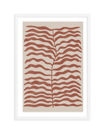 La Mer I in Red Earth Art Print-PRINT-Olive et Oriel-Olive et Oriel-A5 | 5.8" x 8.3" | 14.8 x 21cm-White-With White Border-Buy-Australian-Art-Prints-Online-with-Olive-et-Oriel-Your-Artwork-Specialists-Austrailia-Decorate-With-Coastal-Photo-Wall-Art-Prints-From-Our-Beach-House-Artwork-Collection-Fine-Poster-and-Framed-Artwork