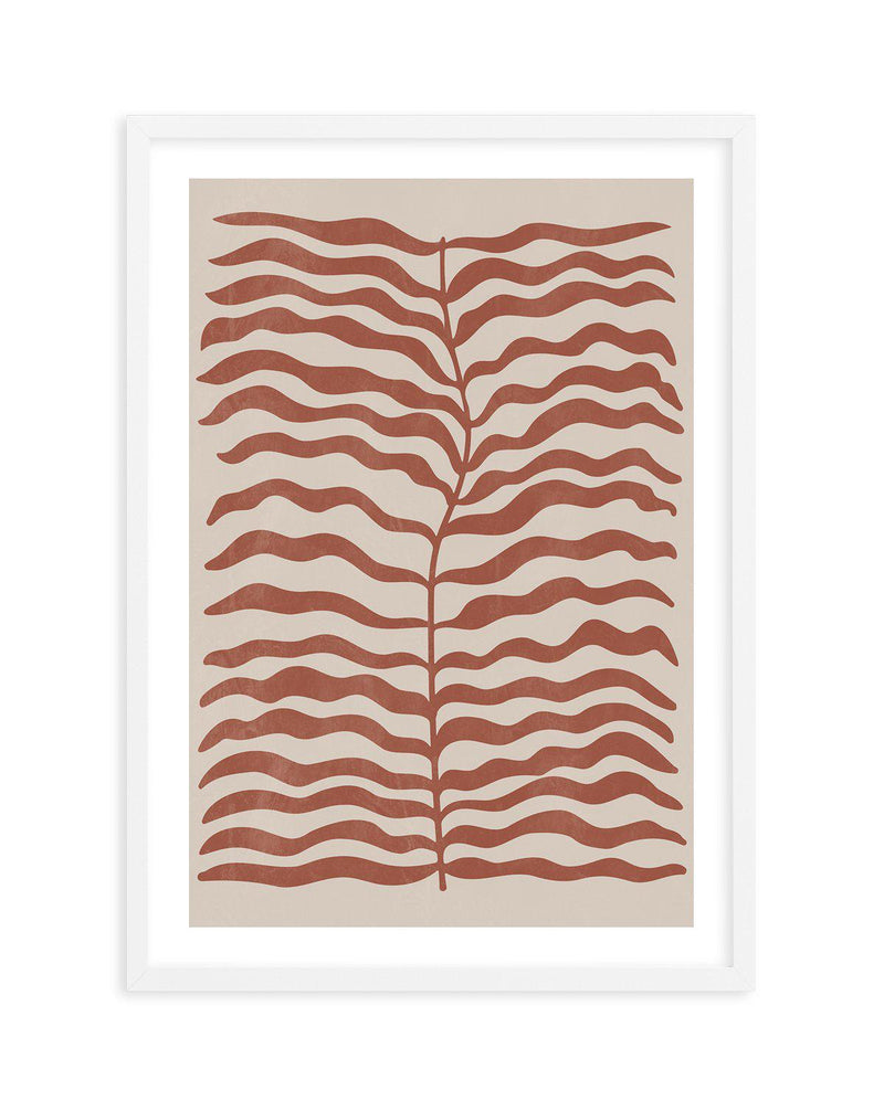 La Mer I in Red Earth Art Print-PRINT-Olive et Oriel-Olive et Oriel-A5 | 5.8" x 8.3" | 14.8 x 21cm-White-With White Border-Buy-Australian-Art-Prints-Online-with-Olive-et-Oriel-Your-Artwork-Specialists-Austrailia-Decorate-With-Coastal-Photo-Wall-Art-Prints-From-Our-Beach-House-Artwork-Collection-Fine-Poster-and-Framed-Artwork