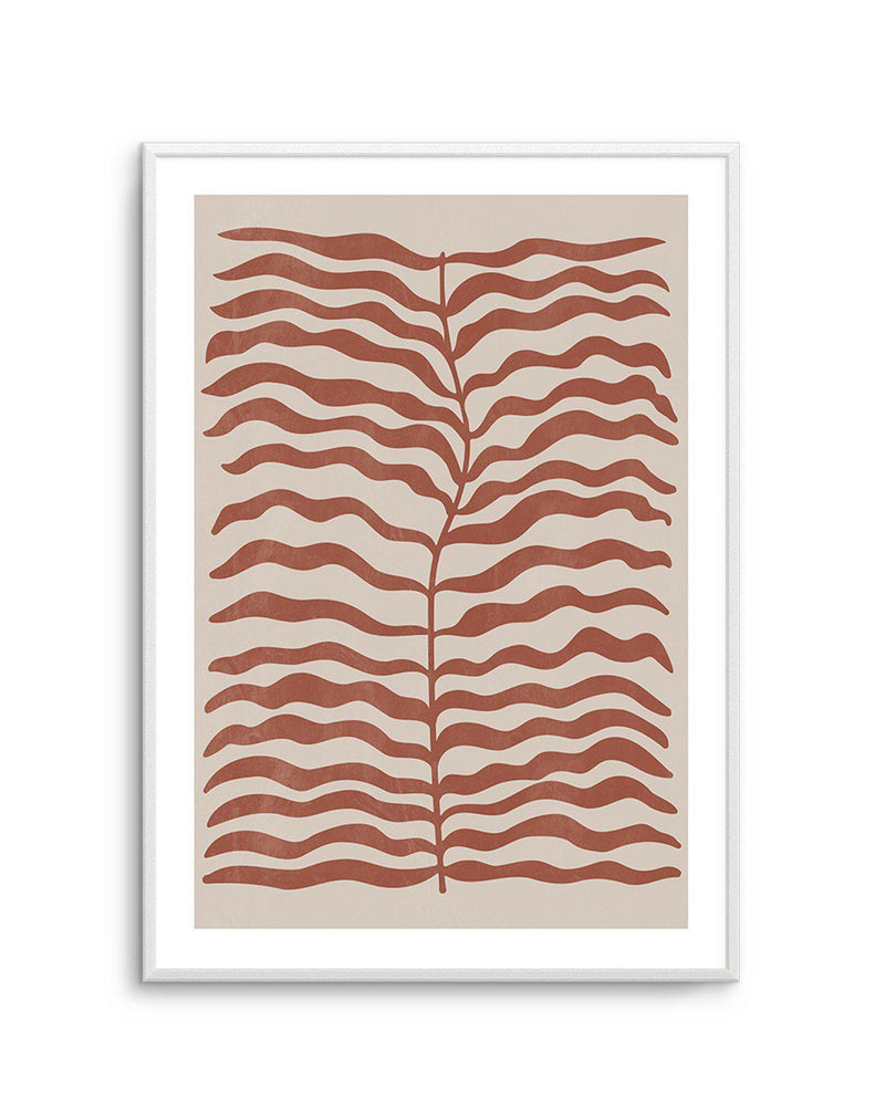 La Mer I in Red Earth Art Print-PRINT-Olive et Oriel-Olive et Oriel-A5 | 5.8" x 8.3" | 14.8 x 21cm-Unframed Art Print-With White Border-Buy-Australian-Art-Prints-Online-with-Olive-et-Oriel-Your-Artwork-Specialists-Austrailia-Decorate-With-Coastal-Photo-Wall-Art-Prints-From-Our-Beach-House-Artwork-Collection-Fine-Poster-and-Framed-Artwork