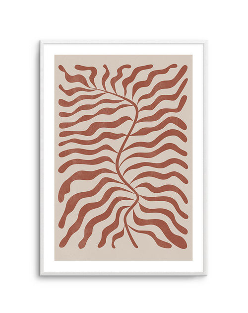La Mer II in Red Earth Art Print-PRINT-Olive et Oriel-Olive et Oriel-A5 | 5.8" x 8.3" | 14.8 x 21cm-Unframed Art Print-With White Border-Buy-Australian-Art-Prints-Online-with-Olive-et-Oriel-Your-Artwork-Specialists-Austrailia-Decorate-With-Coastal-Photo-Wall-Art-Prints-From-Our-Beach-House-Artwork-Collection-Fine-Poster-and-Framed-Artwork