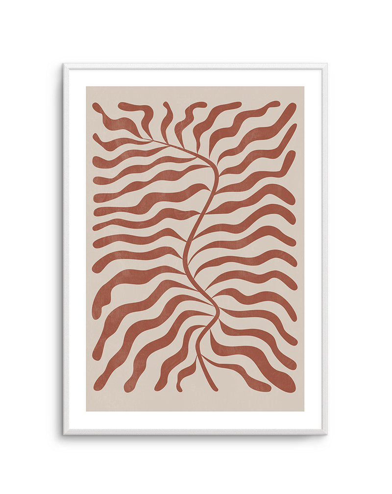 La Mer II in Red Earth Art Print-PRINT-Olive et Oriel-Olive et Oriel-A5 | 5.8" x 8.3" | 14.8 x 21cm-Unframed Art Print-With White Border-Buy-Australian-Art-Prints-Online-with-Olive-et-Oriel-Your-Artwork-Specialists-Austrailia-Decorate-With-Coastal-Photo-Wall-Art-Prints-From-Our-Beach-House-Artwork-Collection-Fine-Poster-and-Framed-Artwork