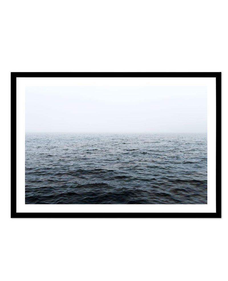 La Mer | LS Art Print-PRINT-Olive et Oriel-Olive et Oriel-A5 | 5.8" x 8.3" | 14.8 x 21cm-Black-With White Border-Buy-Australian-Art-Prints-Online-with-Olive-et-Oriel-Your-Artwork-Specialists-Austrailia-Decorate-With-Coastal-Photo-Wall-Art-Prints-From-Our-Beach-House-Artwork-Collection-Fine-Poster-and-Framed-Artwork