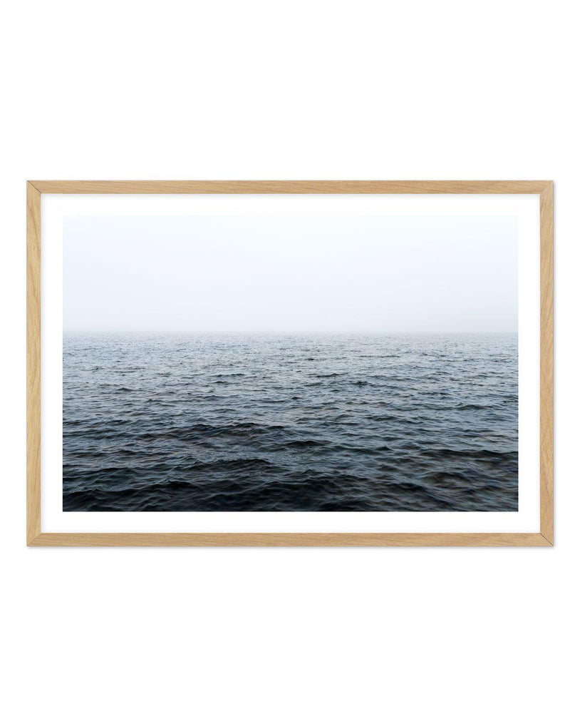 La Mer | LS Art Print-PRINT-Olive et Oriel-Olive et Oriel-A5 | 5.8" x 8.3" | 14.8 x 21cm-Oak-With White Border-Buy-Australian-Art-Prints-Online-with-Olive-et-Oriel-Your-Artwork-Specialists-Austrailia-Decorate-With-Coastal-Photo-Wall-Art-Prints-From-Our-Beach-House-Artwork-Collection-Fine-Poster-and-Framed-Artwork