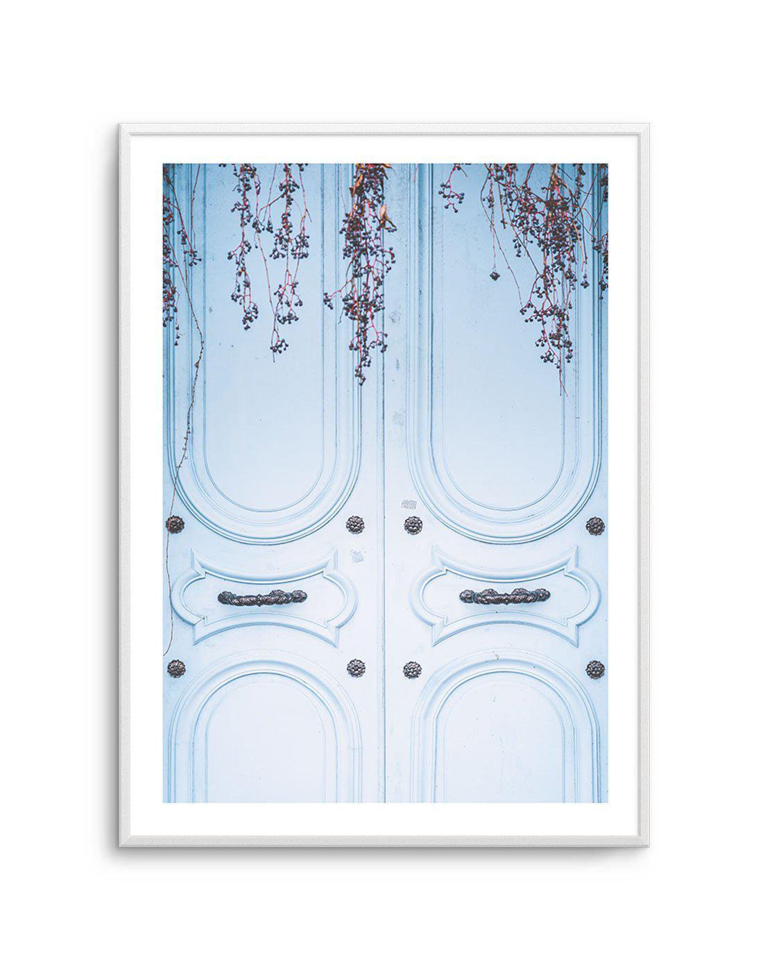 La Porte Bleue Art Print-PRINT-Olive et Oriel-Olive et Oriel-A5 | 5.8" x 8.3" | 14.8 x 21cm-Unframed Art Print-With White Border-Buy-Australian-Art-Prints-Online-with-Olive-et-Oriel-Your-Artwork-Specialists-Austrailia-Decorate-With-Coastal-Photo-Wall-Art-Prints-From-Our-Beach-House-Artwork-Collection-Fine-Poster-and-Framed-Artwork