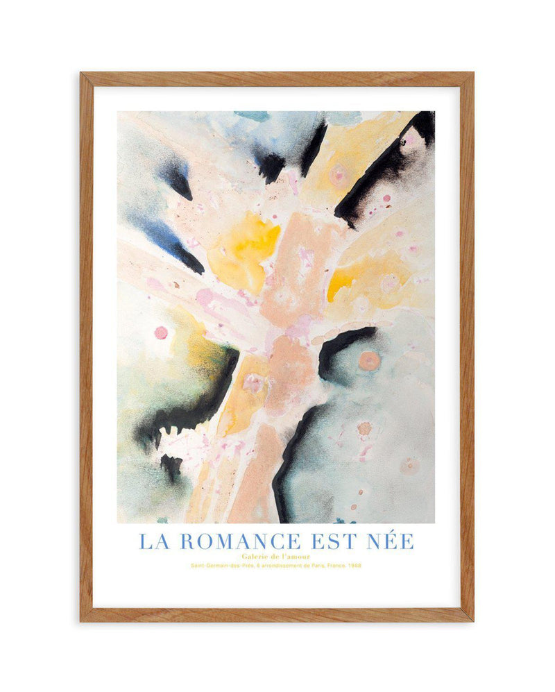 La Romance Est Nee Art Print-PRINT-Olive et Oriel-Olive et Oriel-Buy-Australian-Art-Prints-Online-with-Olive-et-Oriel-Your-Artwork-Specialists-Austrailia-Decorate-With-Coastal-Photo-Wall-Art-Prints-From-Our-Beach-House-Artwork-Collection-Fine-Poster-and-Framed-Artwork