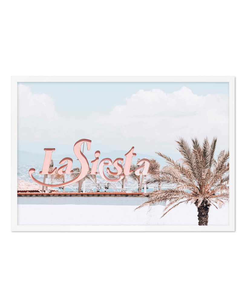 La Siesta | LS Art Print-PRINT-Olive et Oriel-Olive et Oriel-A4 | 8.3" x 11.7" | 21 x 29.7cm-White-With White Border-Buy-Australian-Art-Prints-Online-with-Olive-et-Oriel-Your-Artwork-Specialists-Austrailia-Decorate-With-Coastal-Photo-Wall-Art-Prints-From-Our-Beach-House-Artwork-Collection-Fine-Poster-and-Framed-Artwork
