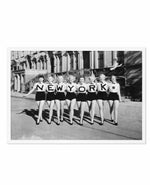 Ladies Of New York Art Print-PRINT-Olive et Oriel-Olive et Oriel-A5 | 5.8" x 8.3" | 14.8 x 21cm-White-With White Border-Buy-Australian-Art-Prints-Online-with-Olive-et-Oriel-Your-Artwork-Specialists-Austrailia-Decorate-With-Coastal-Photo-Wall-Art-Prints-From-Our-Beach-House-Artwork-Collection-Fine-Poster-and-Framed-Artwork