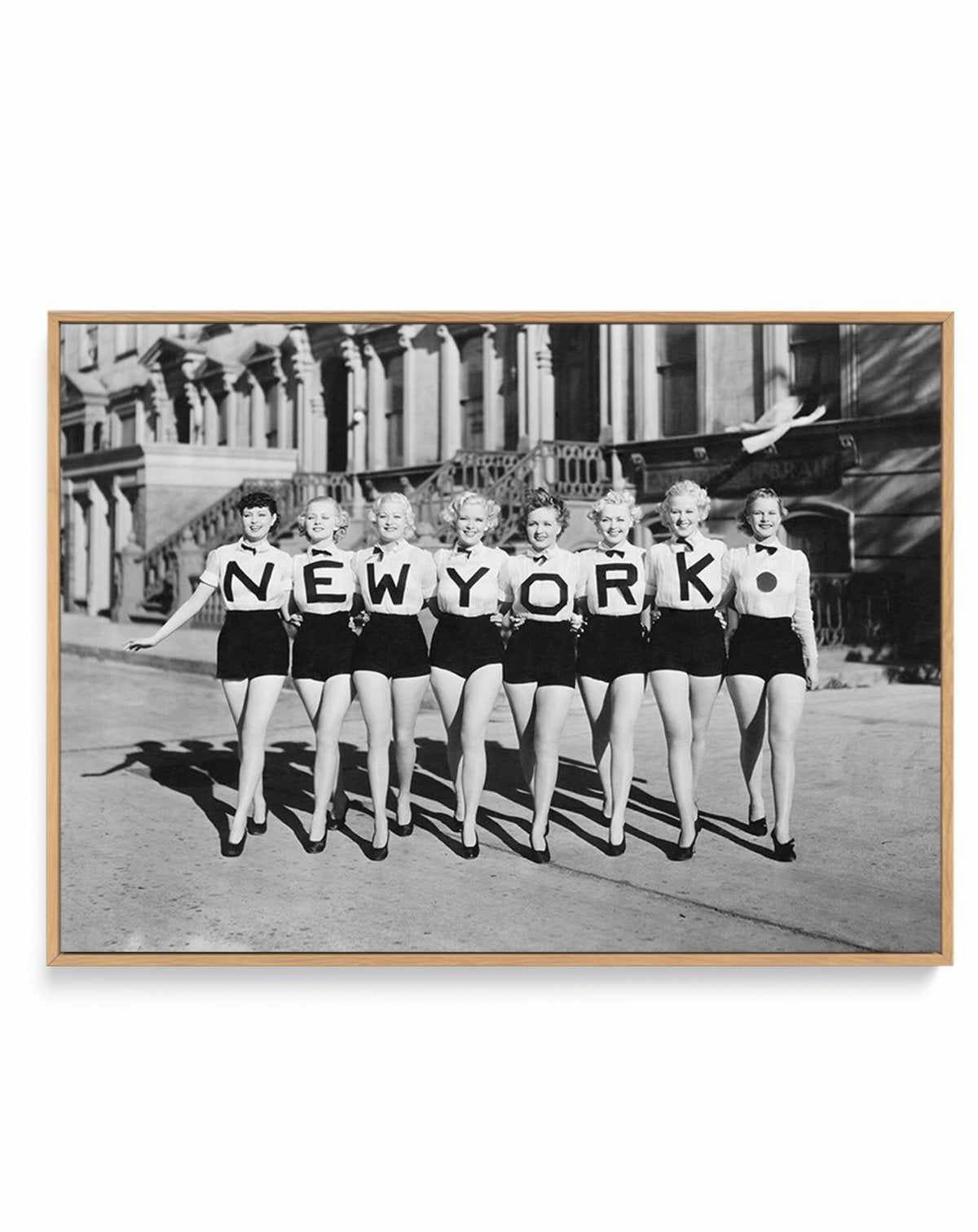 Ladies Of New York | Framed Canvas-CANVAS-You can shop wall art online with Olive et Oriel for everything from abstract art to fun kids wall art. Our beautiful modern art prints and canvas art are available from large canvas prints to wall art paintings and our proudly Australian artwork collection offers only the highest quality framed large wall art and canvas art Australia - You can buy fashion photography prints or Hampton print posters and paintings on canvas from Olive et Oriel and have th