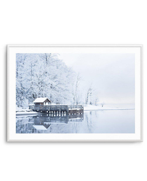 Lake House I Art Print-PRINT-Olive et Oriel-Olive et Oriel-A5 | 5.8" x 8.3" | 14.8 x 21cm-Unframed Art Print-With White Border-Buy-Australian-Art-Prints-Online-with-Olive-et-Oriel-Your-Artwork-Specialists-Austrailia-Decorate-With-Coastal-Photo-Wall-Art-Prints-From-Our-Beach-House-Artwork-Collection-Fine-Poster-and-Framed-Artwork