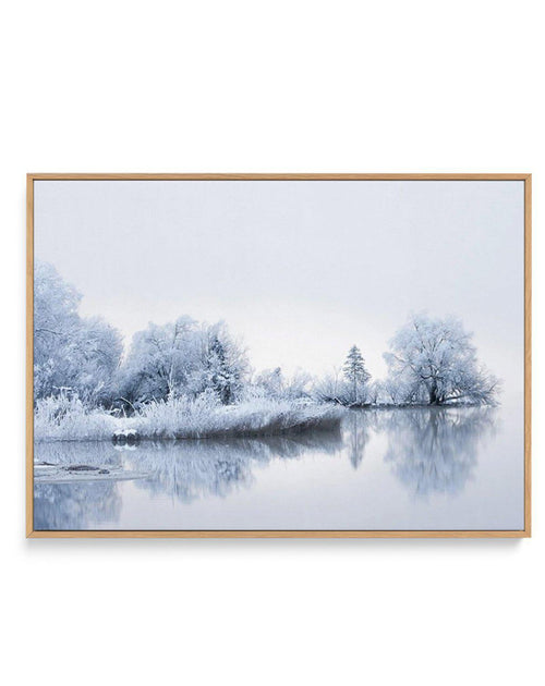 Lake Mist | Framed Canvas-CANVAS-You can shop wall art online with Olive et Oriel for everything from abstract art to fun kids wall art. Our beautiful modern art prints and canvas art are available from large canvas prints to wall art paintings and our proudly Australian artwork collection offers only the highest quality framed large wall art and canvas art Australia - You can buy fashion photography prints or Hampton print posters and paintings on canvas from Olive et Oriel and have them delive