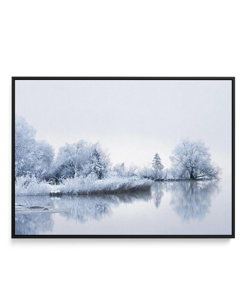 Lake Mist | Framed Canvas-CANVAS-You can shop wall art online with Olive et Oriel for everything from abstract art to fun kids wall art. Our beautiful modern art prints and canvas art are available from large canvas prints to wall art paintings and our proudly Australian artwork collection offers only the highest quality framed large wall art and canvas art Australia - You can buy fashion photography prints or Hampton print posters and paintings on canvas from Olive et Oriel and have them delive