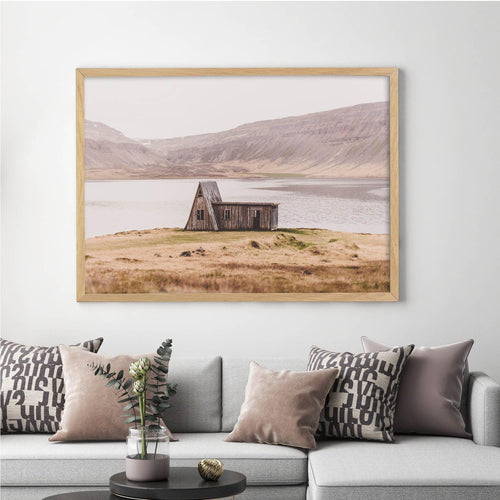 Lake Shack | LS Art Print-PRINT-Olive et Oriel-Olive et Oriel-Buy-Australian-Art-Prints-Online-with-Olive-et-Oriel-Your-Artwork-Specialists-Austrailia-Decorate-With-Coastal-Photo-Wall-Art-Prints-From-Our-Beach-House-Artwork-Collection-Fine-Poster-and-Framed-Artwork