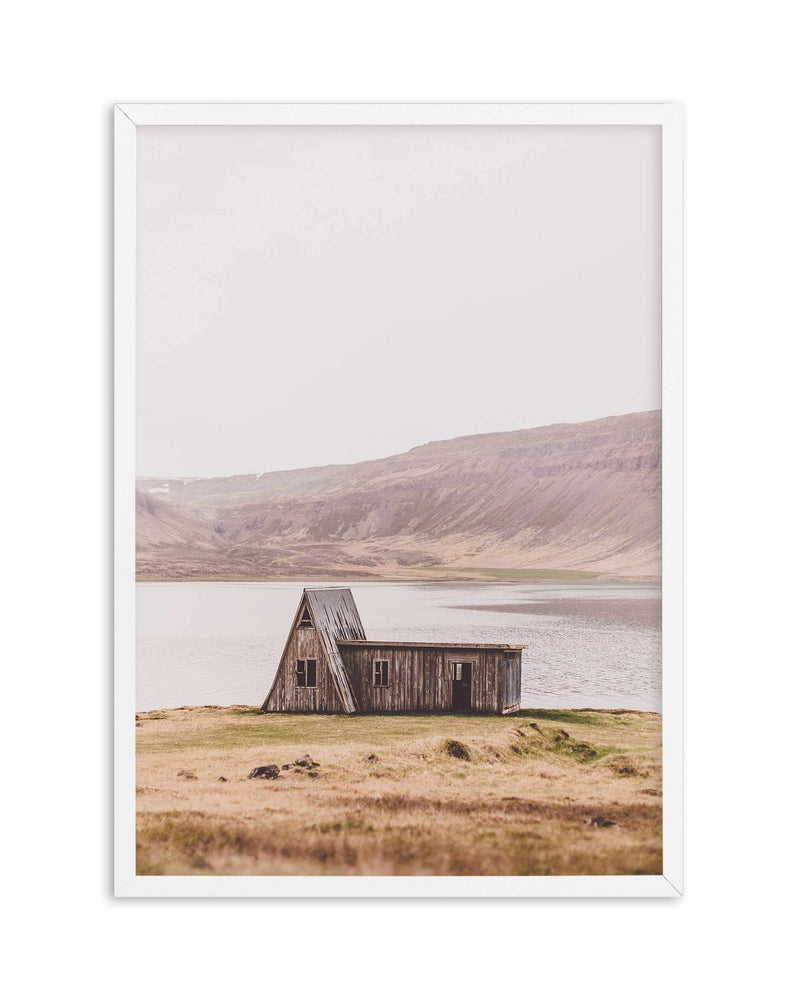 Lake Shack | PT Art Print-PRINT-Olive et Oriel-Olive et Oriel-A5 | 5.8" x 8.3" | 14.8 x 21cm-White-With White Border-Buy-Australian-Art-Prints-Online-with-Olive-et-Oriel-Your-Artwork-Specialists-Austrailia-Decorate-With-Coastal-Photo-Wall-Art-Prints-From-Our-Beach-House-Artwork-Collection-Fine-Poster-and-Framed-Artwork