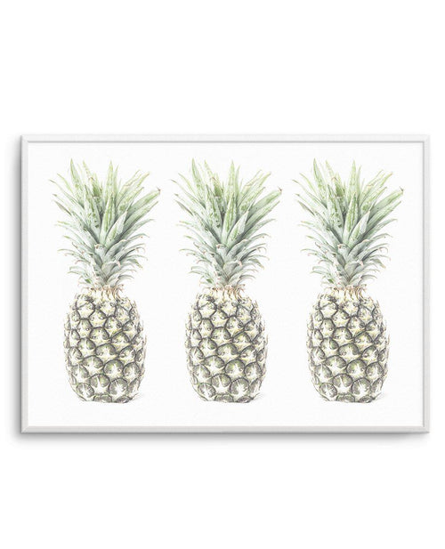 Las Pineapples Art Print-PRINT-Olive et Oriel-Olive et Oriel-A5 | 5.8" x 8.3" | 14.8 x 21cm-Unframed Art Print-With White Border-Buy-Australian-Art-Prints-Online-with-Olive-et-Oriel-Your-Artwork-Specialists-Austrailia-Decorate-With-Coastal-Photo-Wall-Art-Prints-From-Our-Beach-House-Artwork-Collection-Fine-Poster-and-Framed-Artwork