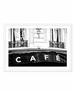 Le CafeÃƒÃ… Art Print-PRINT-Olive et Oriel-Olive et Oriel-A5 | 5.8" x 8.3" | 14.8 x 21cm-White-With White Border-Buy-Australian-Art-Prints-Online-with-Olive-et-Oriel-Your-Artwork-Specialists-Austrailia-Decorate-With-Coastal-Photo-Wall-Art-Prints-From-Our-Beach-House-Artwork-Collection-Fine-Poster-and-Framed-Artwork