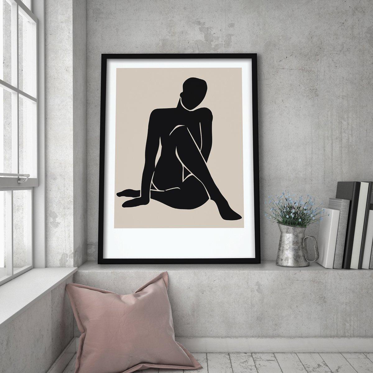 Le Femme I Art Print-PRINT-Olive et Oriel-Olive et Oriel-Buy-Australian-Art-Prints-Online-with-Olive-et-Oriel-Your-Artwork-Specialists-Austrailia-Decorate-With-Coastal-Photo-Wall-Art-Prints-From-Our-Beach-House-Artwork-Collection-Fine-Poster-and-Framed-Artwork