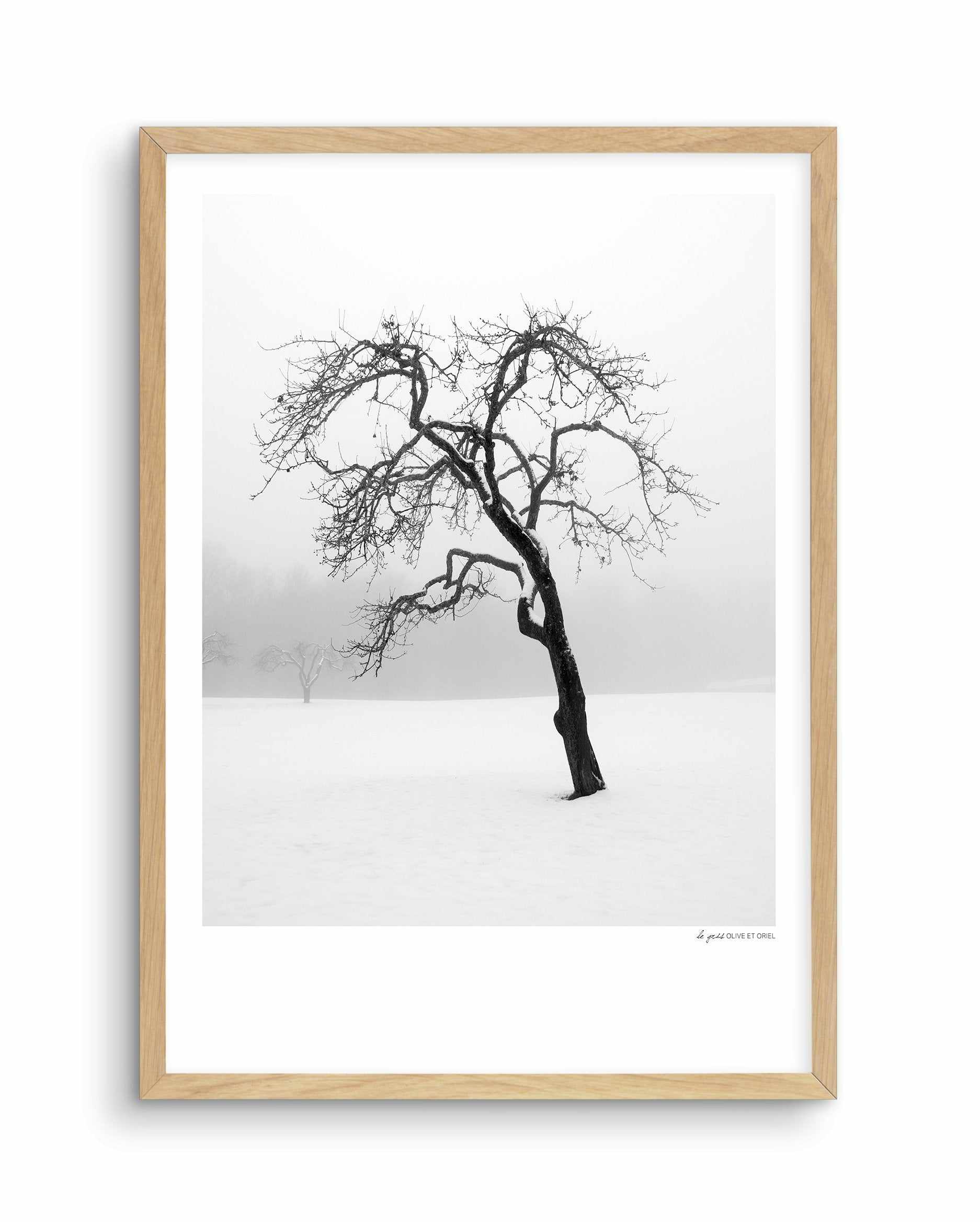 Le Gris Art Print-PRINT-Olive et Oriel-Olive et Oriel-A5 | 5.8" x 8.3" | 14.8 x 21cm-Oak-With White Border-Buy-Australian-Art-Prints-Online-with-Olive-et-Oriel-Your-Artwork-Specialists-Austrailia-Decorate-With-Coastal-Photo-Wall-Art-Prints-From-Our-Beach-House-Artwork-Collection-Fine-Poster-and-Framed-Artwork