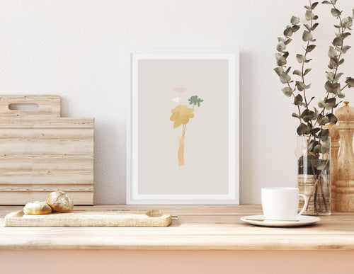 Le Posy I Art Print-PRINT-Olive et Oriel-Olive et Oriel-Buy-Australian-Art-Prints-Online-with-Olive-et-Oriel-Your-Artwork-Specialists-Austrailia-Decorate-With-Coastal-Photo-Wall-Art-Prints-From-Our-Beach-House-Artwork-Collection-Fine-Poster-and-Framed-Artwork