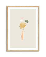 Le Posy I Art Print-PRINT-Olive et Oriel-Olive et Oriel-A4 | 8.3" x 11.7" | 21 x 29.7cm-Oak-With White Border-Buy-Australian-Art-Prints-Online-with-Olive-et-Oriel-Your-Artwork-Specialists-Austrailia-Decorate-With-Coastal-Photo-Wall-Art-Prints-From-Our-Beach-House-Artwork-Collection-Fine-Poster-and-Framed-Artwork