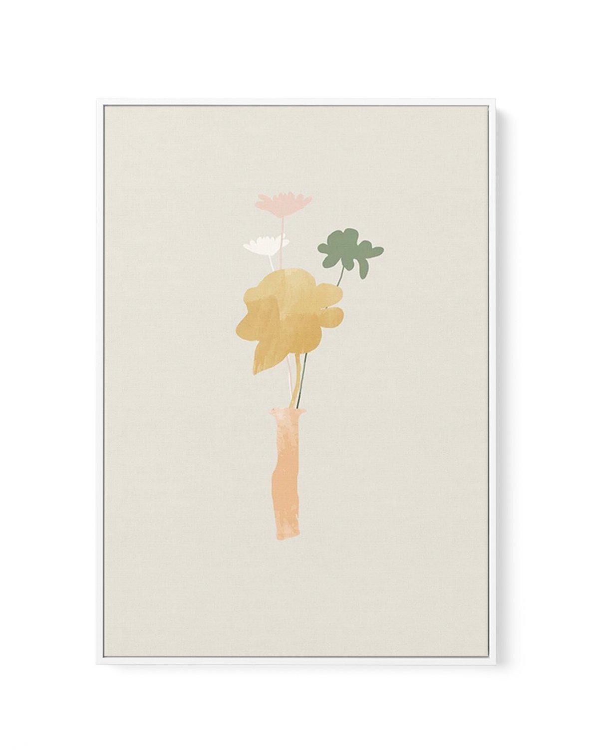 Le Posy I | Framed Canvas-CANVAS-You can shop wall art online with Olive et Oriel for everything from abstract art to fun kids wall art. Our beautiful modern art prints and canvas art are available from large canvas prints to wall art paintings and our proudly Australian artwork collection offers only the highest quality framed large wall art and canvas art Australia - You can buy fashion photography prints or Hampton print posters and paintings on canvas from Olive et Oriel and have them delive