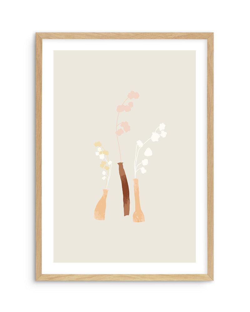 Le Posy II Art Print-PRINT-Olive et Oriel-Olive et Oriel-A4 | 8.3" x 11.7" | 21 x 29.7cm-Oak-With White Border-Buy-Australian-Art-Prints-Online-with-Olive-et-Oriel-Your-Artwork-Specialists-Austrailia-Decorate-With-Coastal-Photo-Wall-Art-Prints-From-Our-Beach-House-Artwork-Collection-Fine-Poster-and-Framed-Artwork