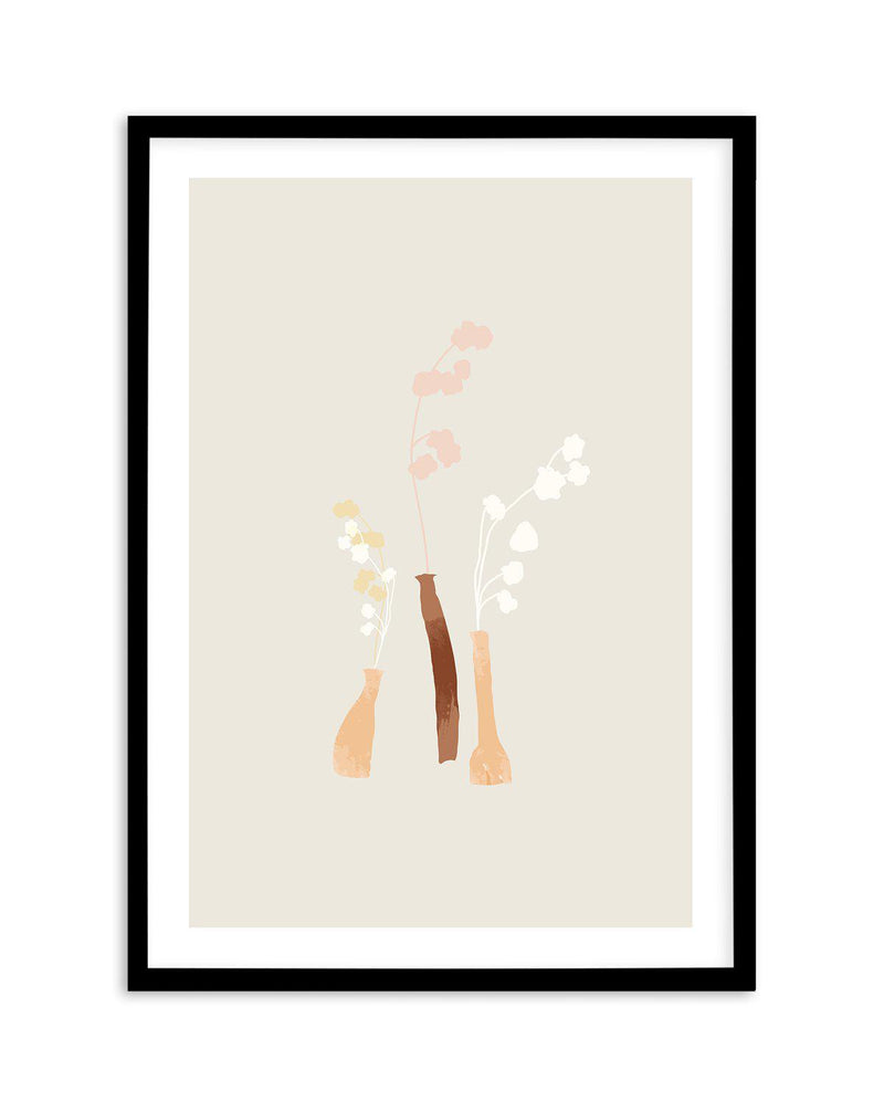 Le Posy II Art Print-PRINT-Olive et Oriel-Olive et Oriel-A4 | 8.3" x 11.7" | 21 x 29.7cm-Black-With White Border-Buy-Australian-Art-Prints-Online-with-Olive-et-Oriel-Your-Artwork-Specialists-Austrailia-Decorate-With-Coastal-Photo-Wall-Art-Prints-From-Our-Beach-House-Artwork-Collection-Fine-Poster-and-Framed-Artwork