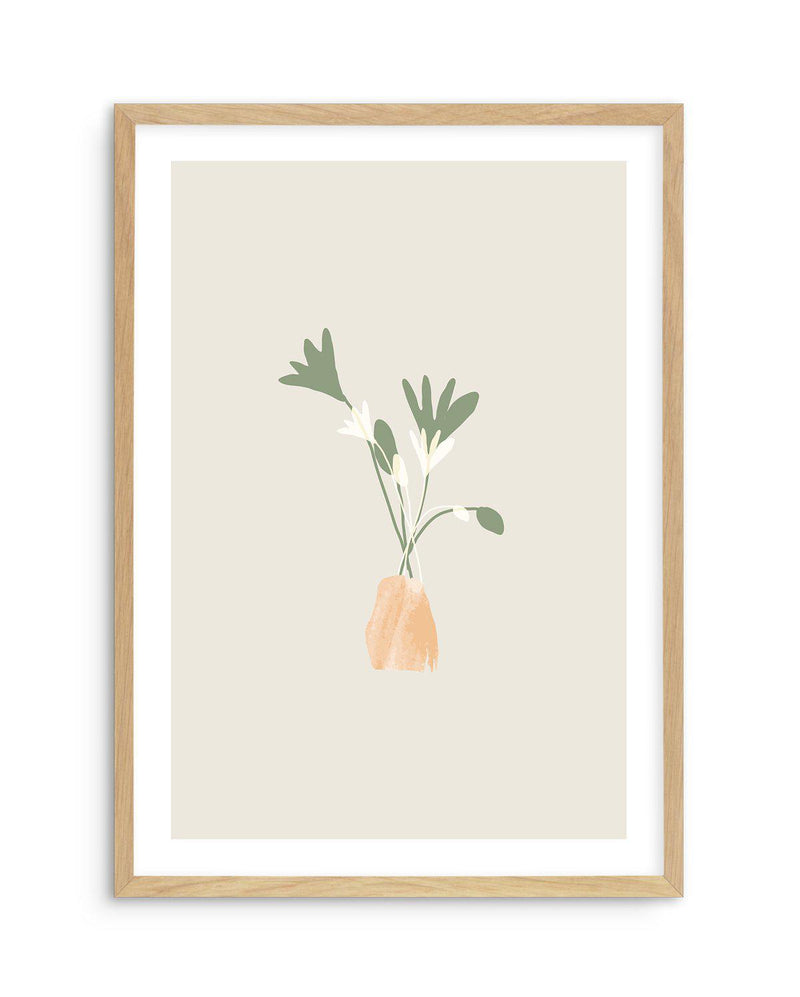 Le Posy III Art Print-PRINT-Olive et Oriel-Olive et Oriel-A4 | 8.3" x 11.7" | 21 x 29.7cm-Oak-With White Border-Buy-Australian-Art-Prints-Online-with-Olive-et-Oriel-Your-Artwork-Specialists-Austrailia-Decorate-With-Coastal-Photo-Wall-Art-Prints-From-Our-Beach-House-Artwork-Collection-Fine-Poster-and-Framed-Artwork
