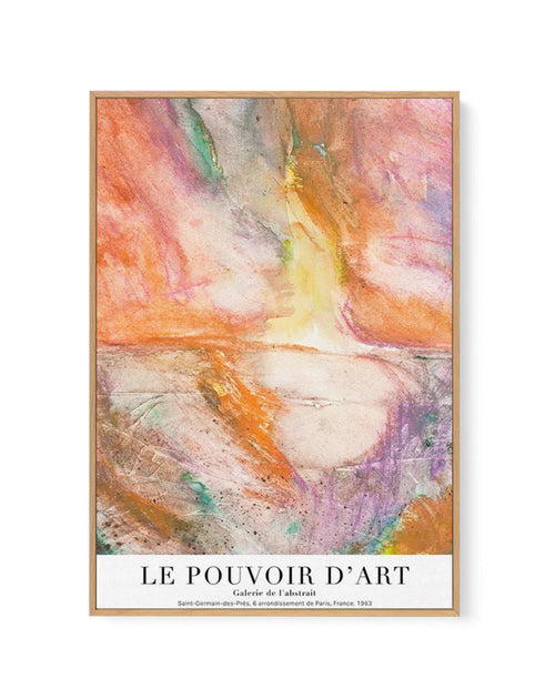Le Pouvoir D'art | Framed Canvas-CANVAS-You can shop wall art online with Olive et Oriel for everything from abstract art to fun kids wall art. Our beautiful modern art prints and canvas art are available from large canvas prints to wall art paintings and our proudly Australian artwork collection offers only the highest quality framed large wall art and canvas art Australia - You can buy fashion photography prints or Hampton print posters and paintings on canvas from Olive et Oriel and have them