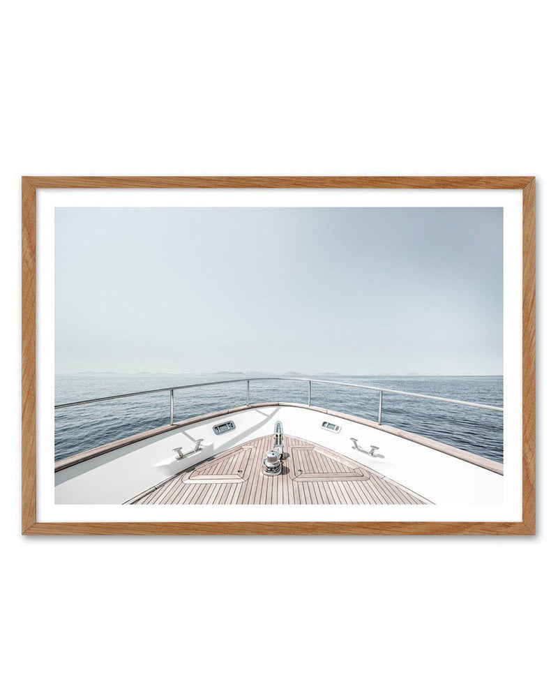 Le Voyage Art Print-PRINT-Olive et Oriel-Olive et Oriel-50x70 cm | 19.6" x 27.5"-Walnut-With White Border-Buy-Australian-Art-Prints-Online-with-Olive-et-Oriel-Your-Artwork-Specialists-Austrailia-Decorate-With-Coastal-Photo-Wall-Art-Prints-From-Our-Beach-House-Artwork-Collection-Fine-Poster-and-Framed-Artwork