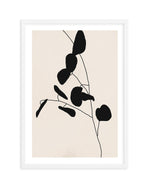 Leaf Silhouette I Art Print-PRINT-Olive et Oriel-Olive et Oriel-A5 | 5.8" x 8.3" | 14.8 x 21cm-White-With White Border-Buy-Australian-Art-Prints-Online-with-Olive-et-Oriel-Your-Artwork-Specialists-Austrailia-Decorate-With-Coastal-Photo-Wall-Art-Prints-From-Our-Beach-House-Artwork-Collection-Fine-Poster-and-Framed-Artwork