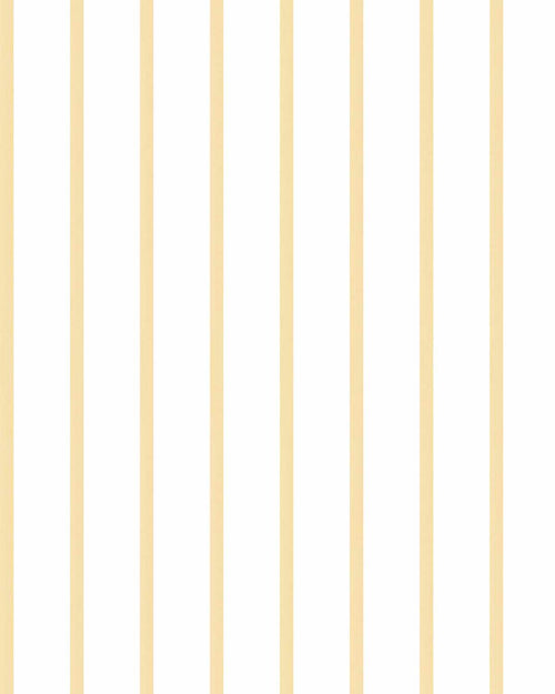 Stripe Wallpaper In Lemon
