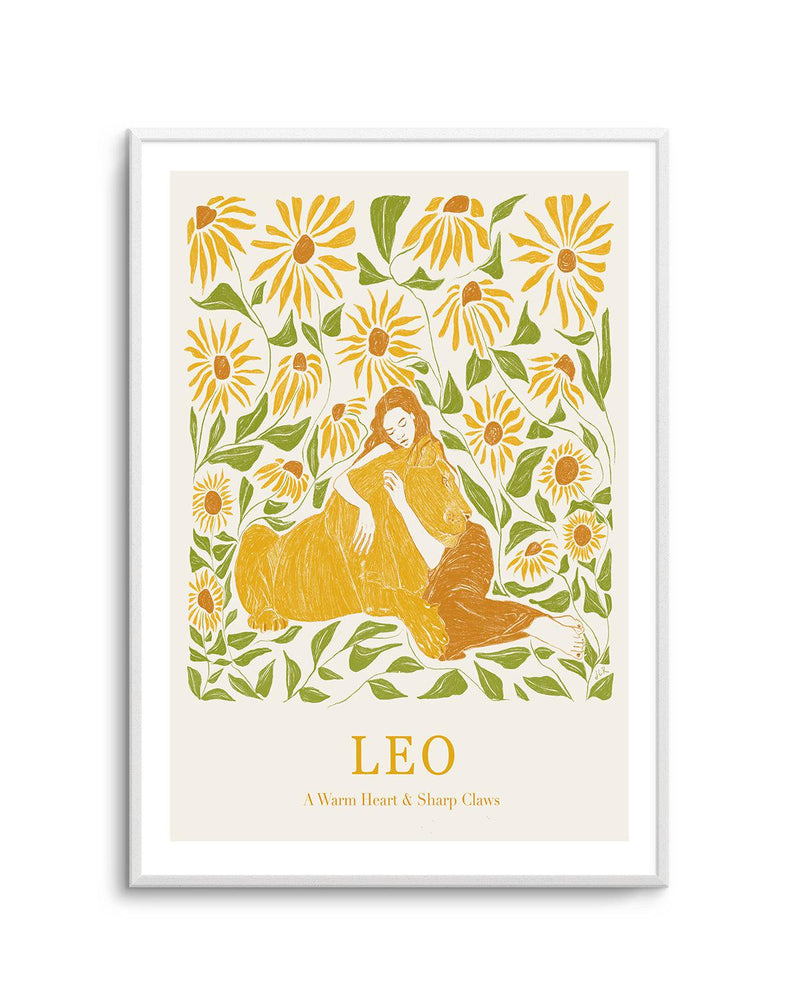 Leo By Jenny Liz Rome Art Print-PRINT-Olive et Oriel-Olive et Oriel-Buy-Australian-Art-Prints-Online-with-Olive-et-Oriel-Your-Artwork-Specialists-Austrailia-Decorate-With-Coastal-Photo-Wall-Art-Prints-From-Our-Beach-House-Artwork-Collection-Fine-Poster-and-Framed-Artwork