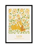 Leo By Jenny Liz Rome Art Print-PRINT-Olive et Oriel-Olive et Oriel-A5 | 5.8" x 8.3" | 14.8 x 21cm-Black-With White Border-Buy-Australian-Art-Prints-Online-with-Olive-et-Oriel-Your-Artwork-Specialists-Austrailia-Decorate-With-Coastal-Photo-Wall-Art-Prints-From-Our-Beach-House-Artwork-Collection-Fine-Poster-and-Framed-Artwork