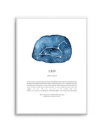 Leo | Watercolour Zodiac Art Print-PRINT-Olive et Oriel-Olive et Oriel-A5 | 5.8" x 8.3" | 14.8 x 21cm-Unframed Art Print-With White Border-Buy-Australian-Art-Prints-Online-with-Olive-et-Oriel-Your-Artwork-Specialists-Austrailia-Decorate-With-Coastal-Photo-Wall-Art-Prints-From-Our-Beach-House-Artwork-Collection-Fine-Poster-and-Framed-Artwork
