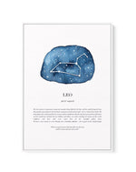 Leo | Watercolour Zodiac | Framed Canvas-CANVAS-You can shop wall art online with Olive et Oriel for everything from abstract art to fun kids wall art. Our beautiful modern art prints and canvas art are available from large canvas prints to wall art paintings and our proudly Australian artwork collection offers only the highest quality framed large wall art and canvas art Australia - You can buy fashion photography prints or Hampton print posters and paintings on canvas from Olive et Oriel and h